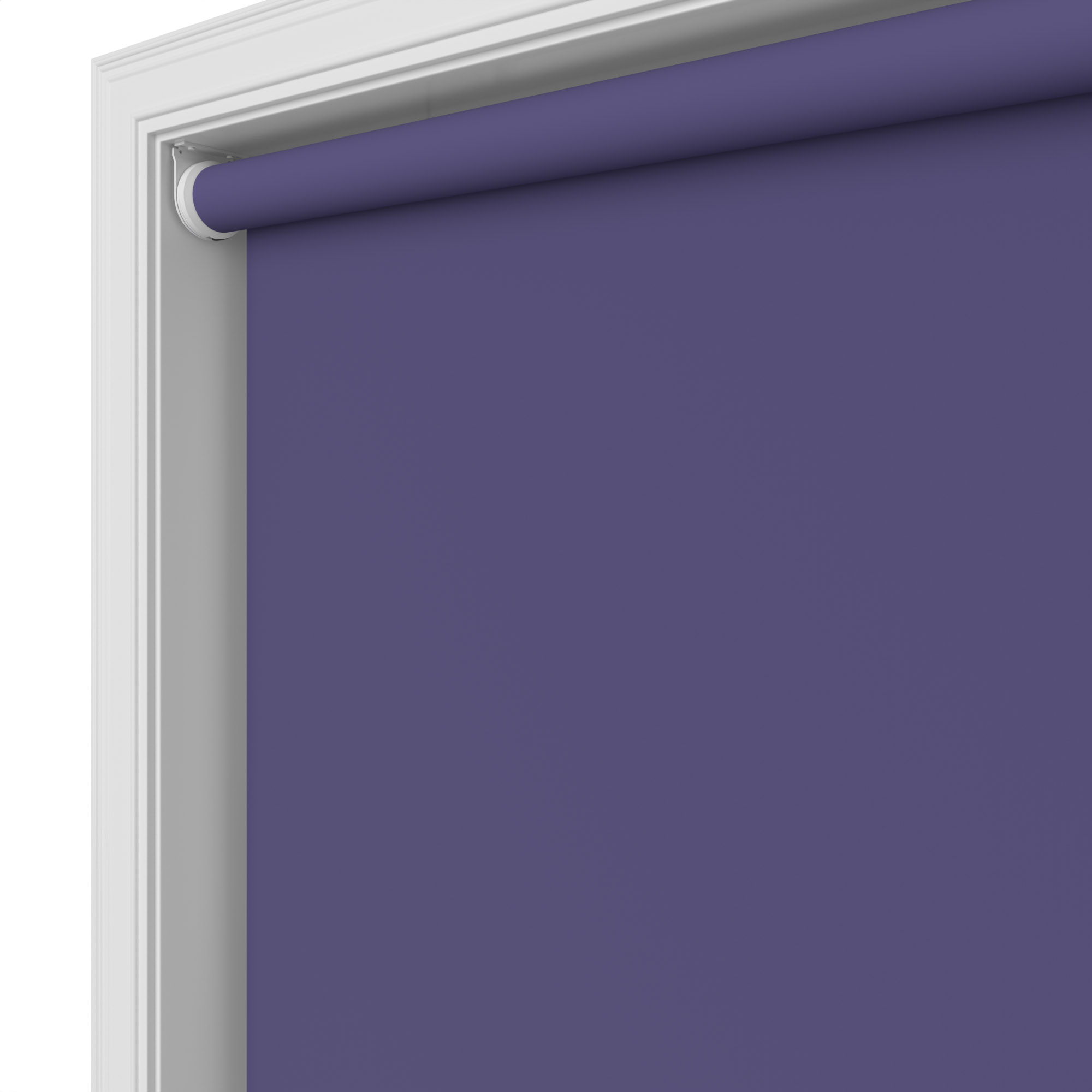 Dover Blackout Majestic Violet Motorised Roller Blind - Image 4