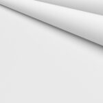 Dover Blackout Frosted White Motorised Roller Blind