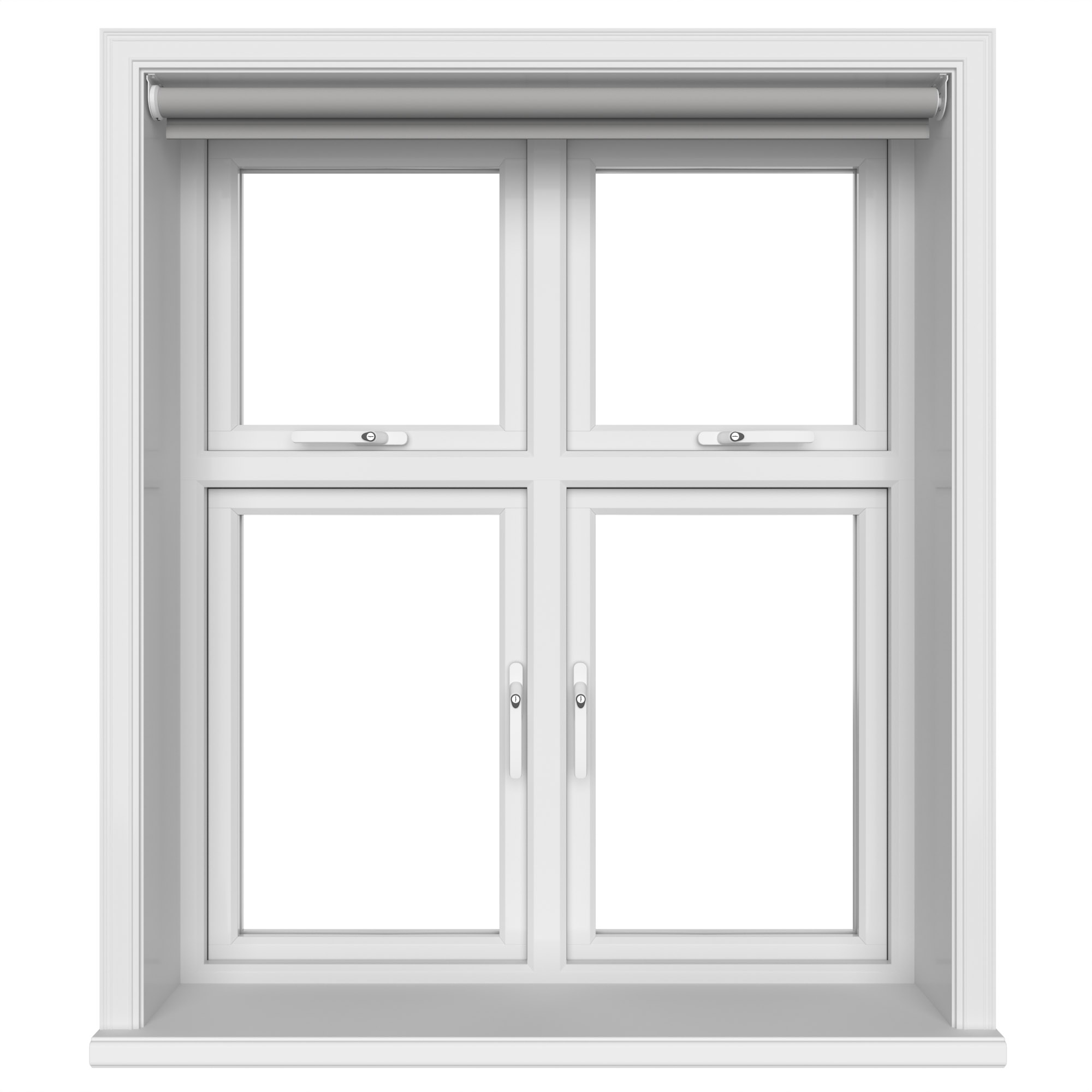Dover Blackout Pewter Grey Motorised Roller Blind - Image 3