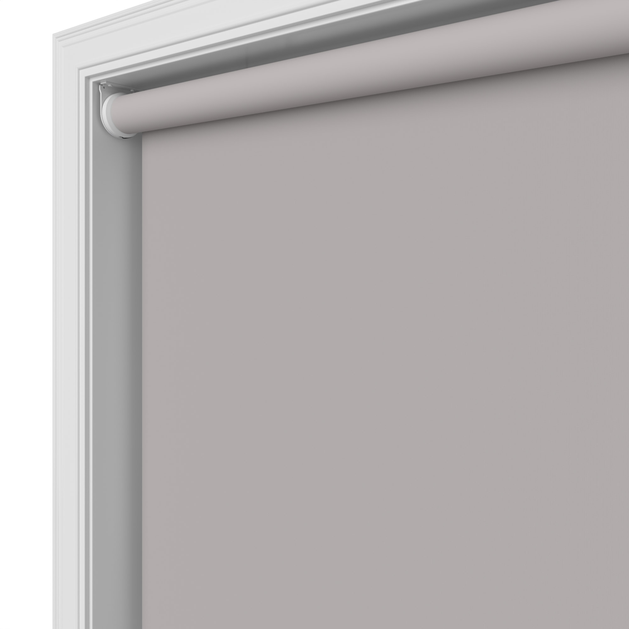 Dover Blackout Pewter Grey Motorised Roller Blind - Image 4