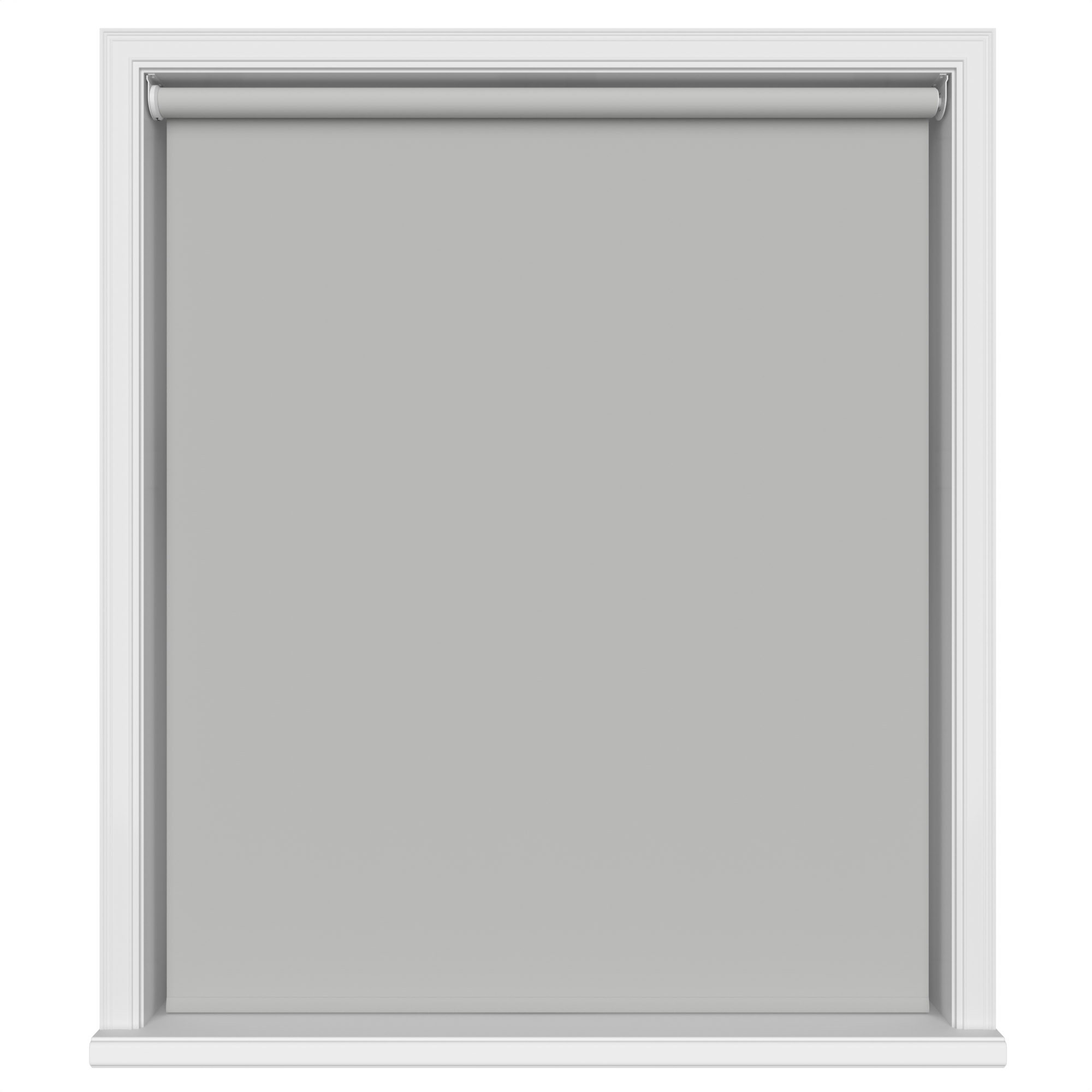 Dover Blackout Stone Grey Motorised Roller Blind - Image 2