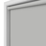 Dover Blackout Stone Grey Motorised Roller Blind