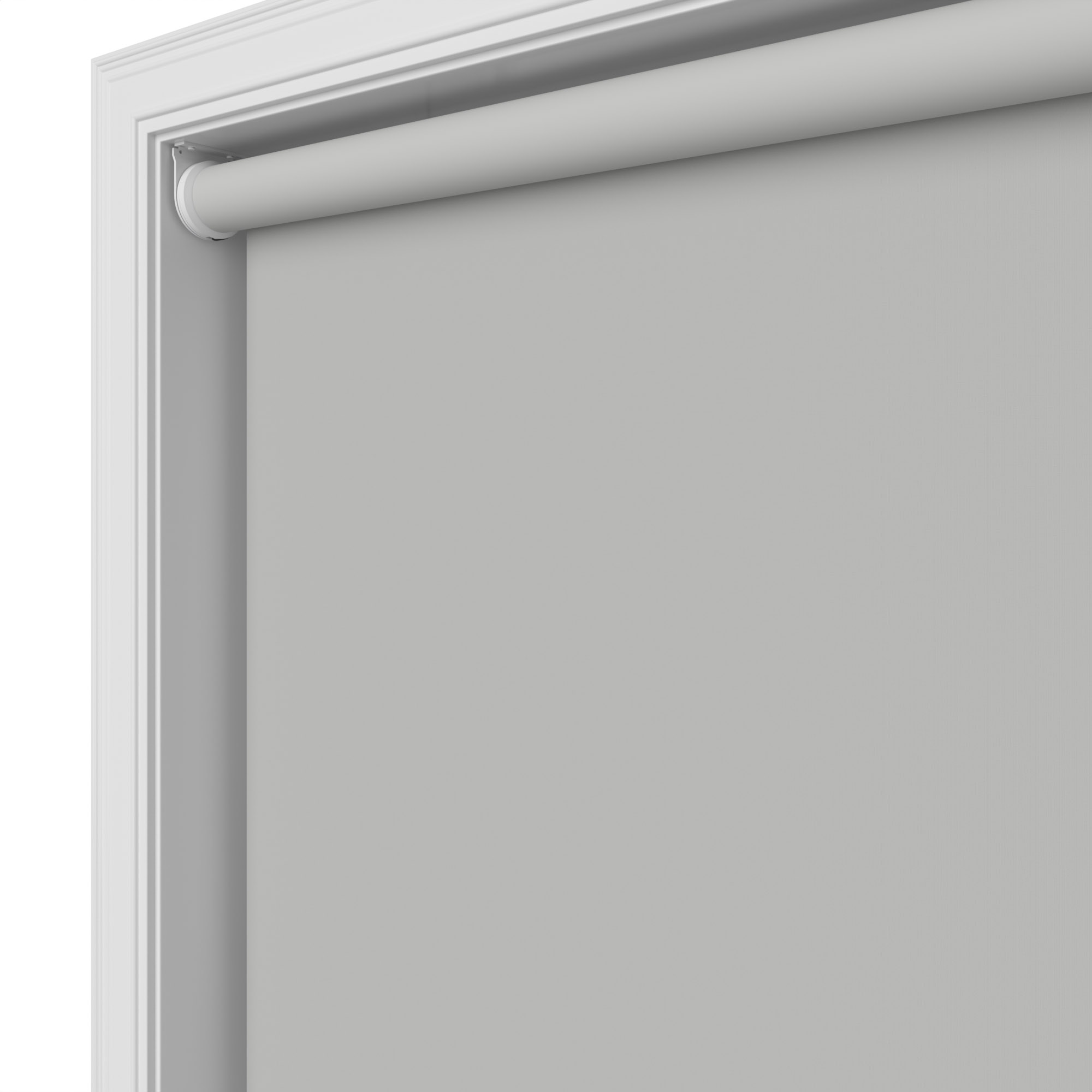 Dover Blackout Stone Grey Motorised Roller Blind - Image 4