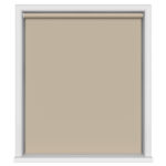 Dover Blackout Sandy Beige Motorised Roller Blind