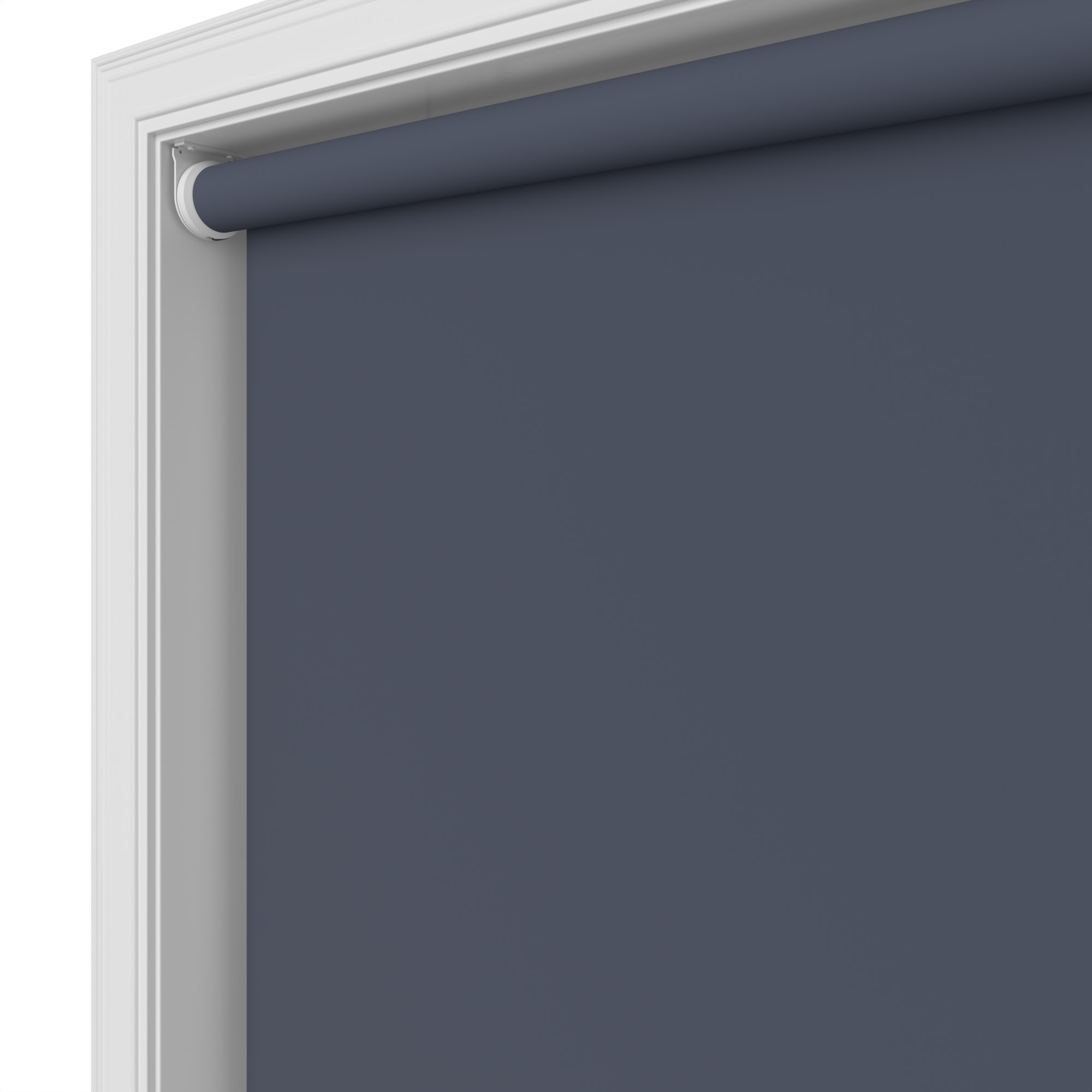 Dover Blackout Deep Indigo Motorised Roller Blind - Image 4
