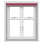 Dover Blackout Crimson Rose Motorised Roller Blind
