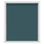 Dover Blackout Teal Depth Motorised Roller Blind