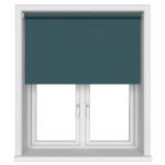Dover Blackout Teal Depth Motorised Roller Blind