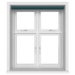 Dover Blackout Teal Depth Motorised Roller Blind