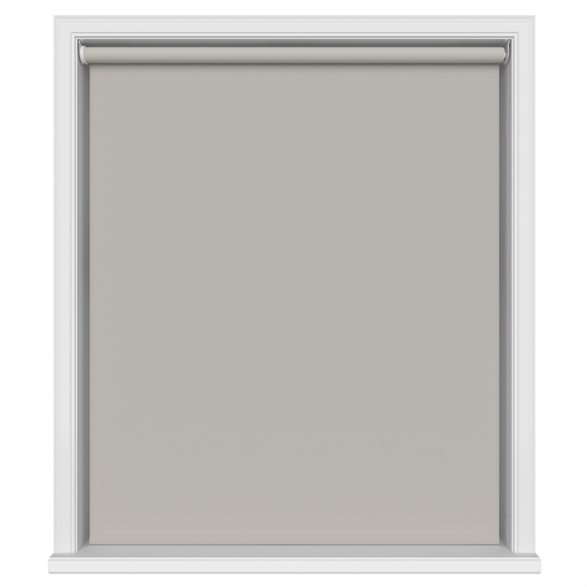 Dover Blackout Warm Pebble Motorised Roller Blind - Image 2