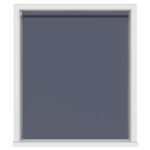 Dover Blackout Twilight Blue Motorised Roller Blind