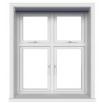 Dover Blackout Twilight Blue Motorised Roller Blind