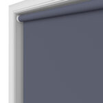 Dover Blackout Twilight Blue Motorised Roller Blind