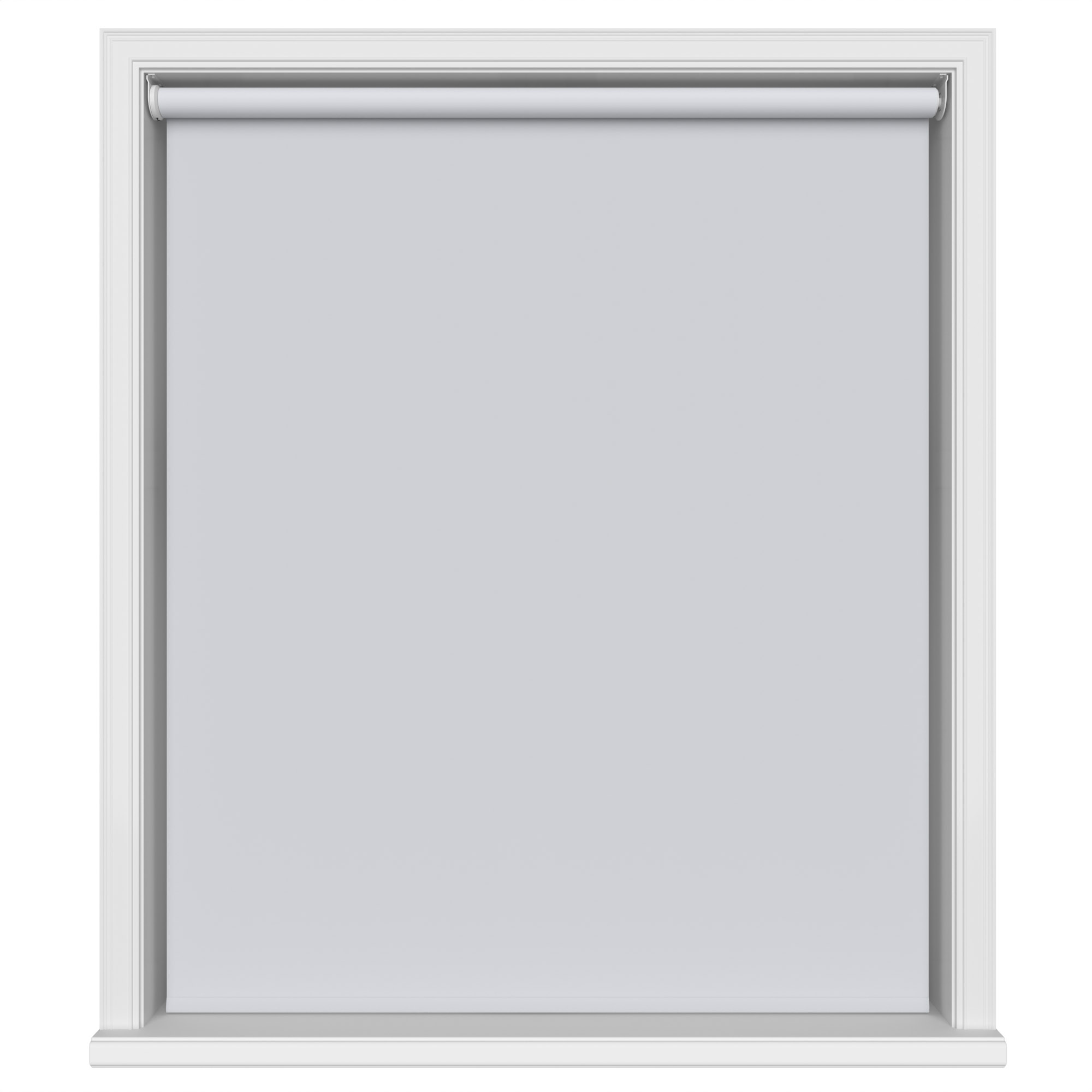 Dover Blackout Subtle Grey Motorised Roller Blind - Image 2