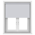 Dover Blackout Subtle Grey Motorised Roller Blind