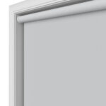 Dover Blackout Subtle Grey Motorised Roller Blind