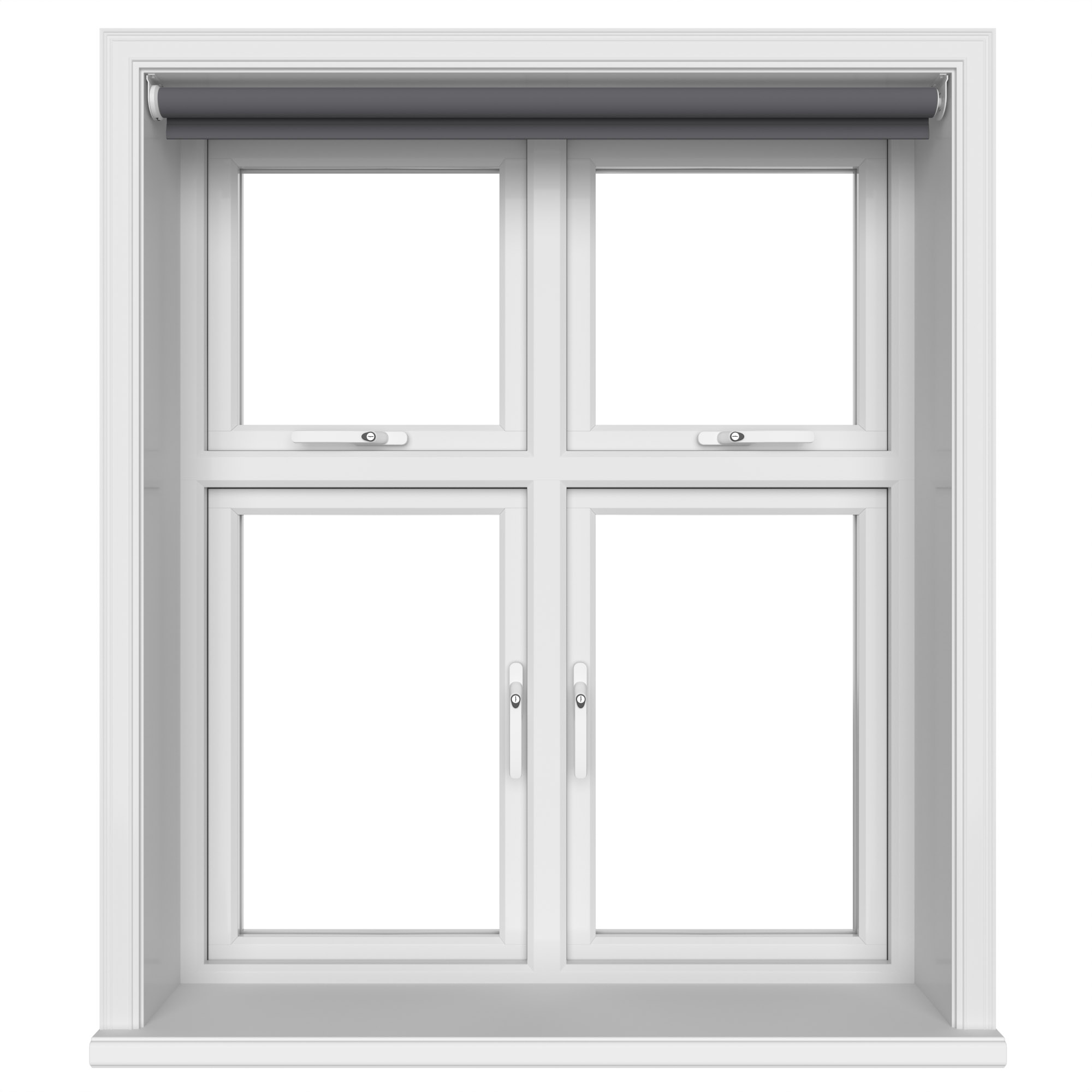 Dover Blackout Gunmetal Motorised Roller Blind - Image 3