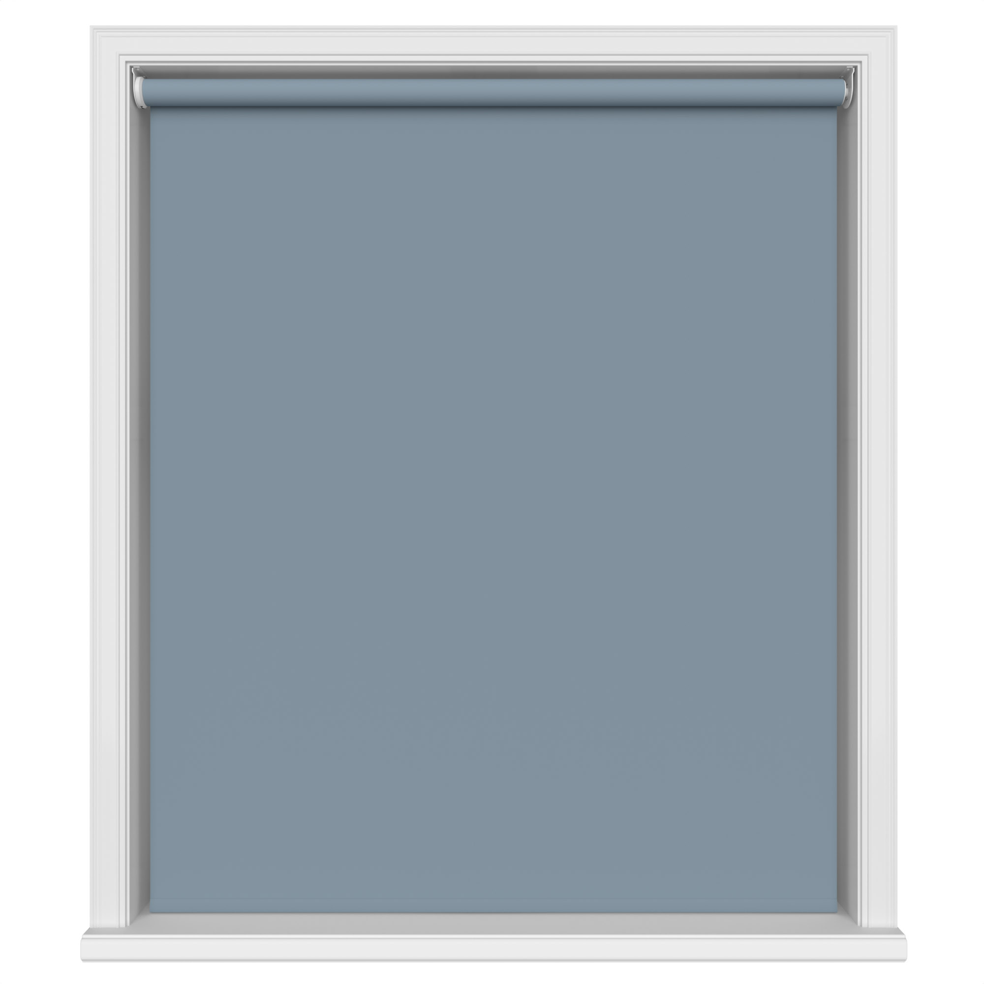 Dover Blackout Gentle Blue Motorised Roller Blind - Image 2