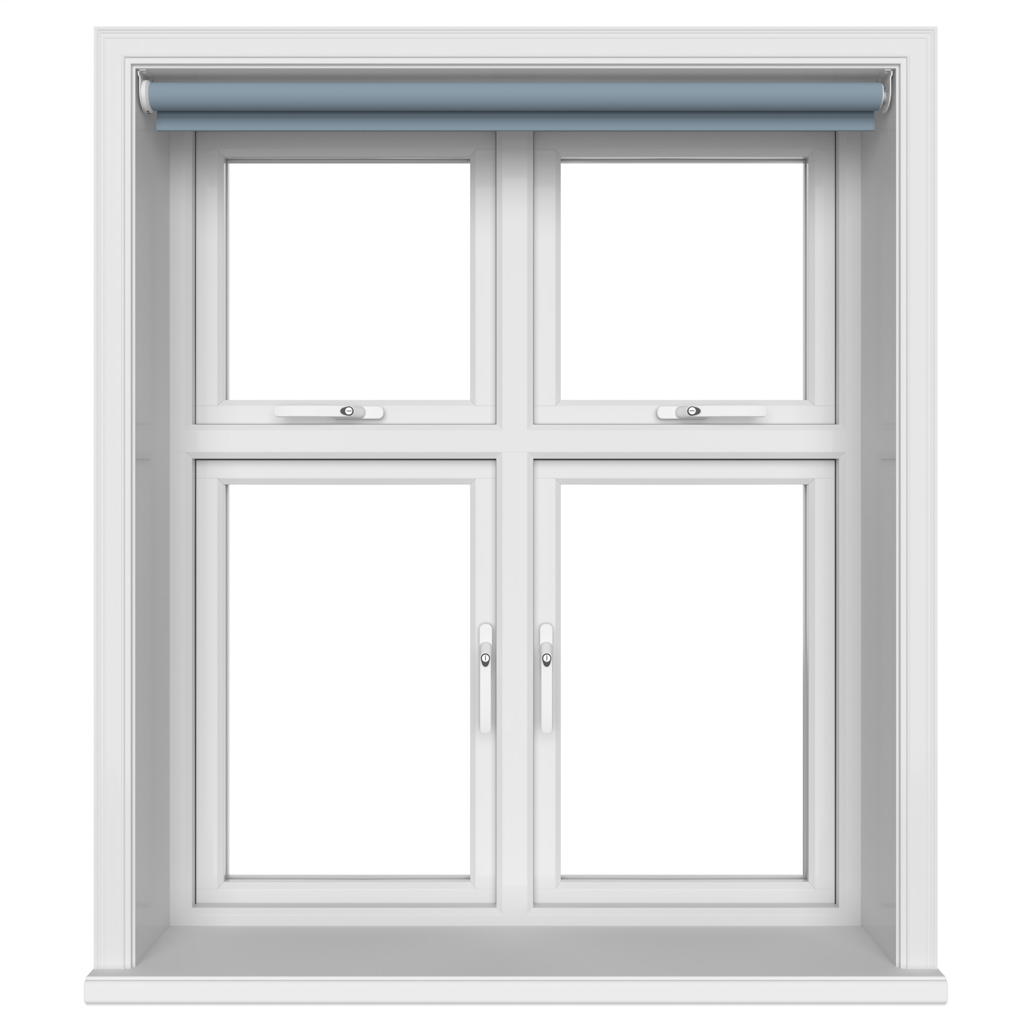 Dover Blackout Gentle Blue Motorised Roller Blind - Image 3