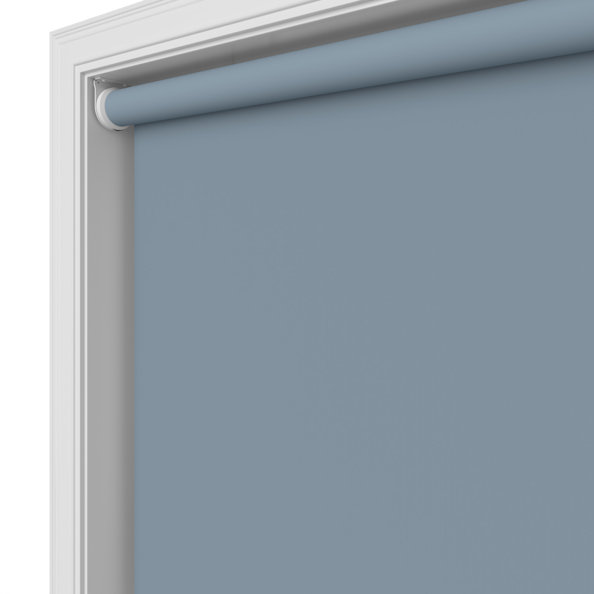 Dover Blackout Gentle Blue Motorised Roller Blind - Image 4
