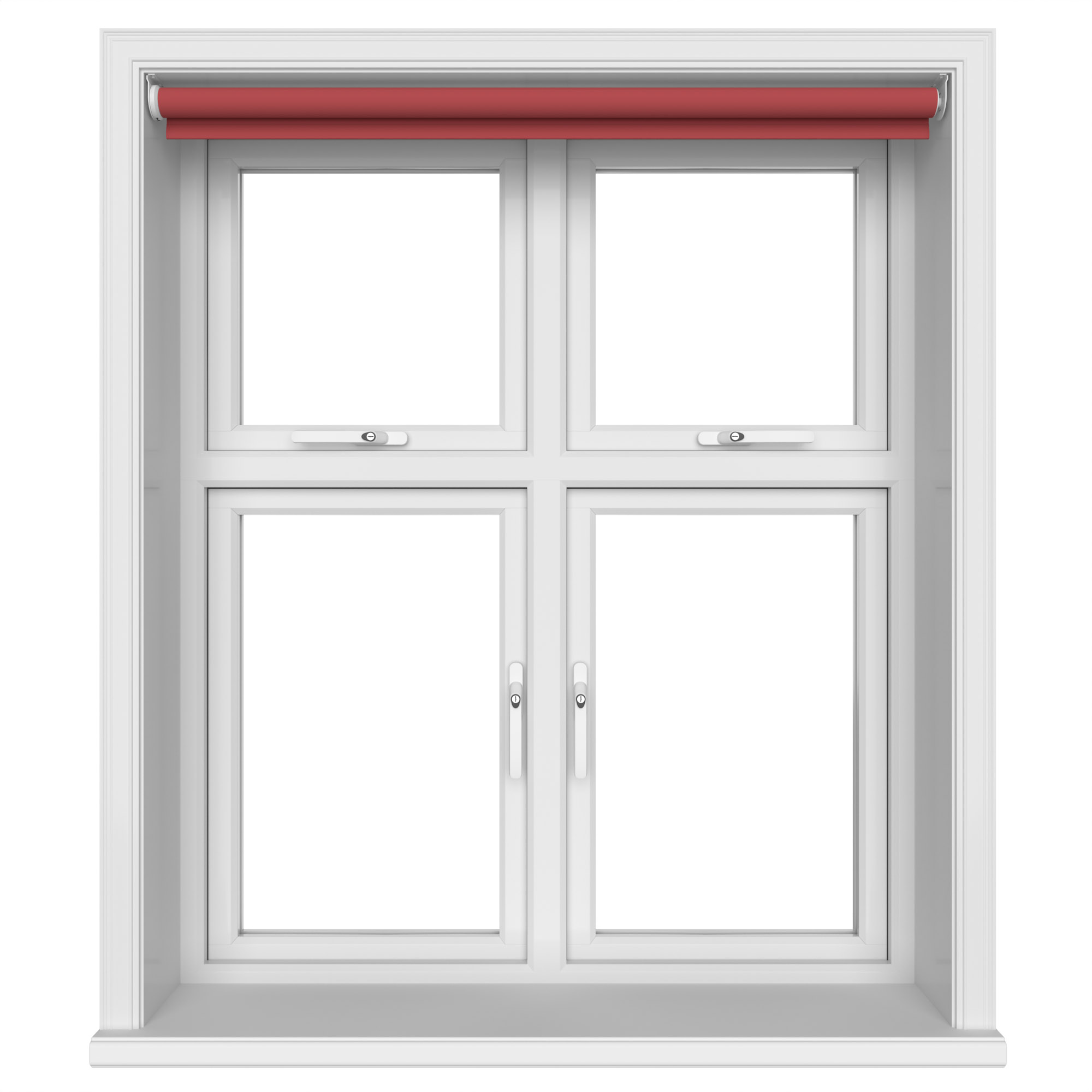 Dover Blackout Rich Ruby Motorised Roller Blind - Image 3