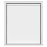 Dover Blackout Pure White Motorised Roller Blind