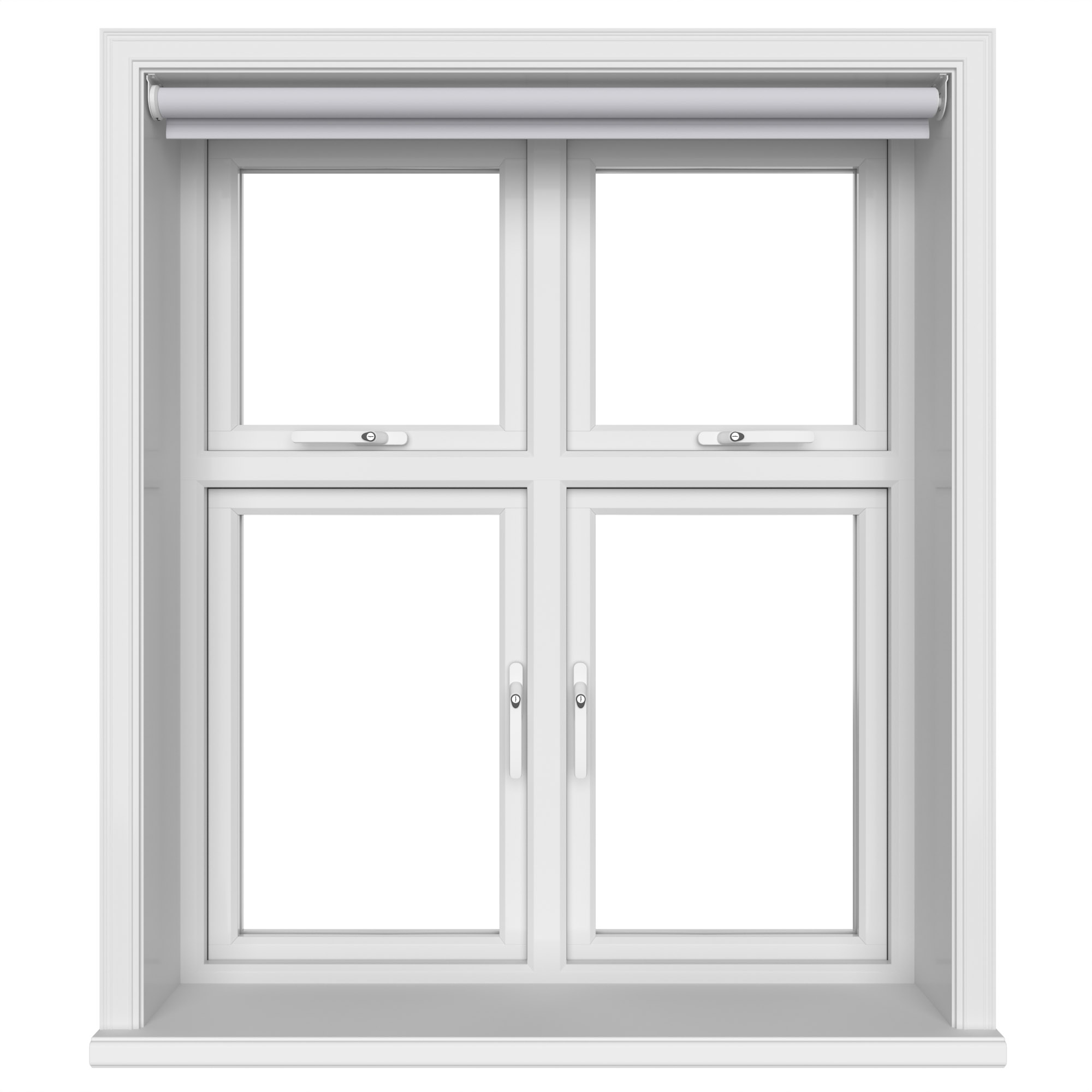 Dover Blackout Pale Grey Motorised Roller Blind - Image 3