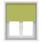 Dover Blackout Willow Leaf Motorised Roller Blind