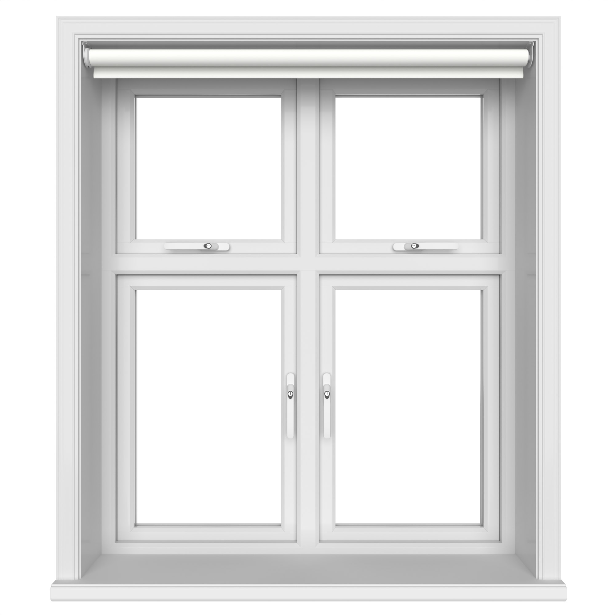 Accent Blackout Natural Chalk Motorised Roller Blind - Image 3