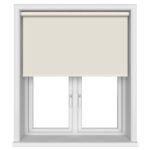 Accent Blackout Soft Ivory Motorised Roller Blind