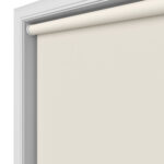 Radiance Blackout Butter Cream Motorised Roller Blind