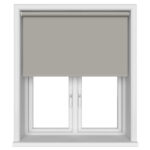 Radiance Blackout Granite Grey Motorised Roller Blind