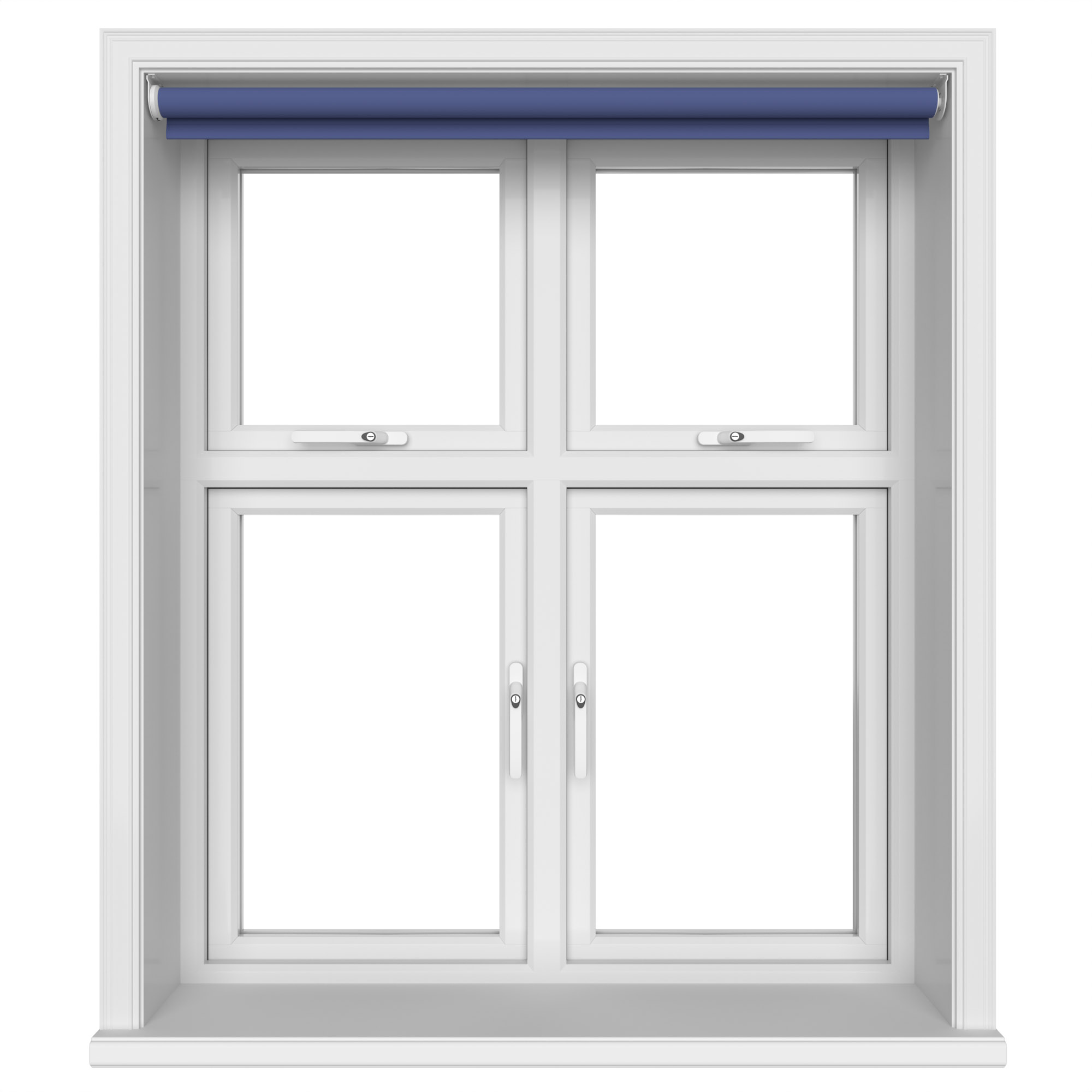 Radiance Blackout Imperial Blue Motorised Roller Blind - Image 3
