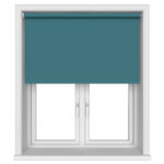 Radiance Blackout Jade Green Motorised Roller Blind