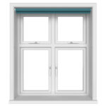 Radiance Blackout Jade Green Motorised Roller Blind