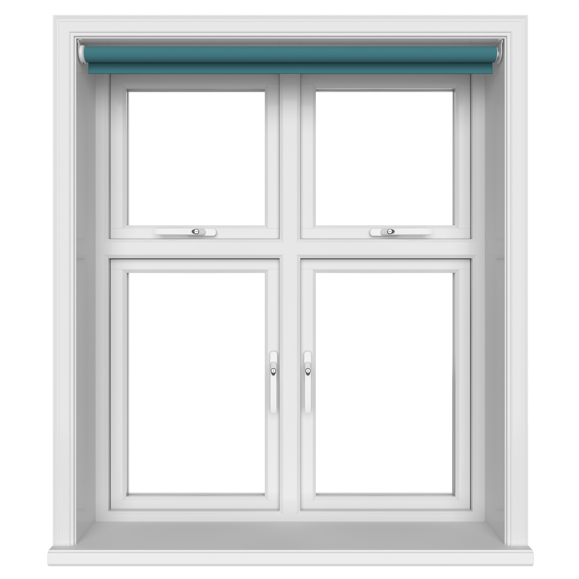 Radiance Blackout Jade Green Motorised Roller Blind - Image 3