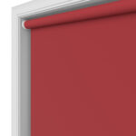 Radiance Blackout Lava Red Motorised Roller Blind