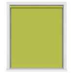 Radiance Blackout Lime Zest Motorised Roller Blind