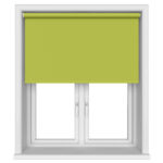 Radiance Blackout Lime Zest Motorised Roller Blind