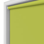Radiance Blackout Lime Zest Motorised Roller Blind