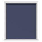Radiance Blackout Marine Blue Motorised Roller Blind
