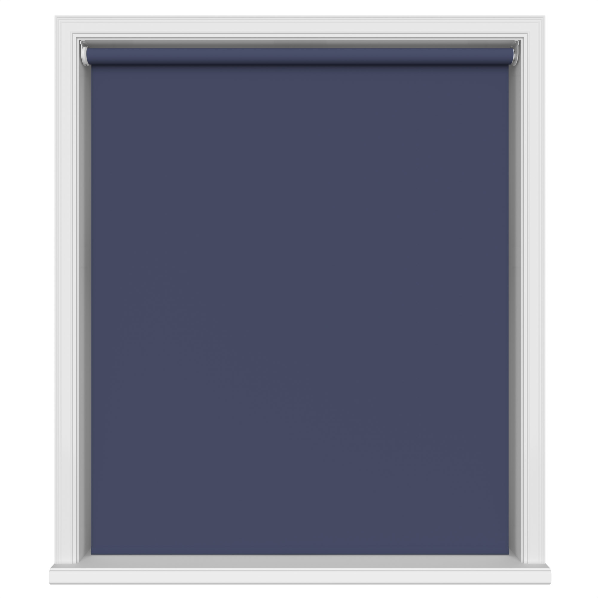 Radiance Blackout Marine Blue Motorised Roller Blind - Image 2