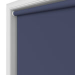 Radiance Blackout Marine Blue Motorised Roller Blind