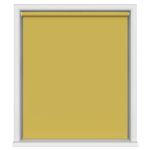 Radiance Blackout Solar Yellow Motorised Roller Blind