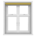 Radiance Blackout Solar Yellow Motorised Roller Blind