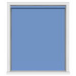 Radiance Blackout Surf Blue Motorised Roller Blind