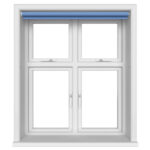 Radiance Blackout Surf Blue Motorised Roller Blind