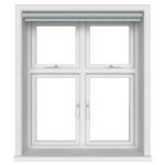 Dawn Fusion Silver Motorised Roller Blind