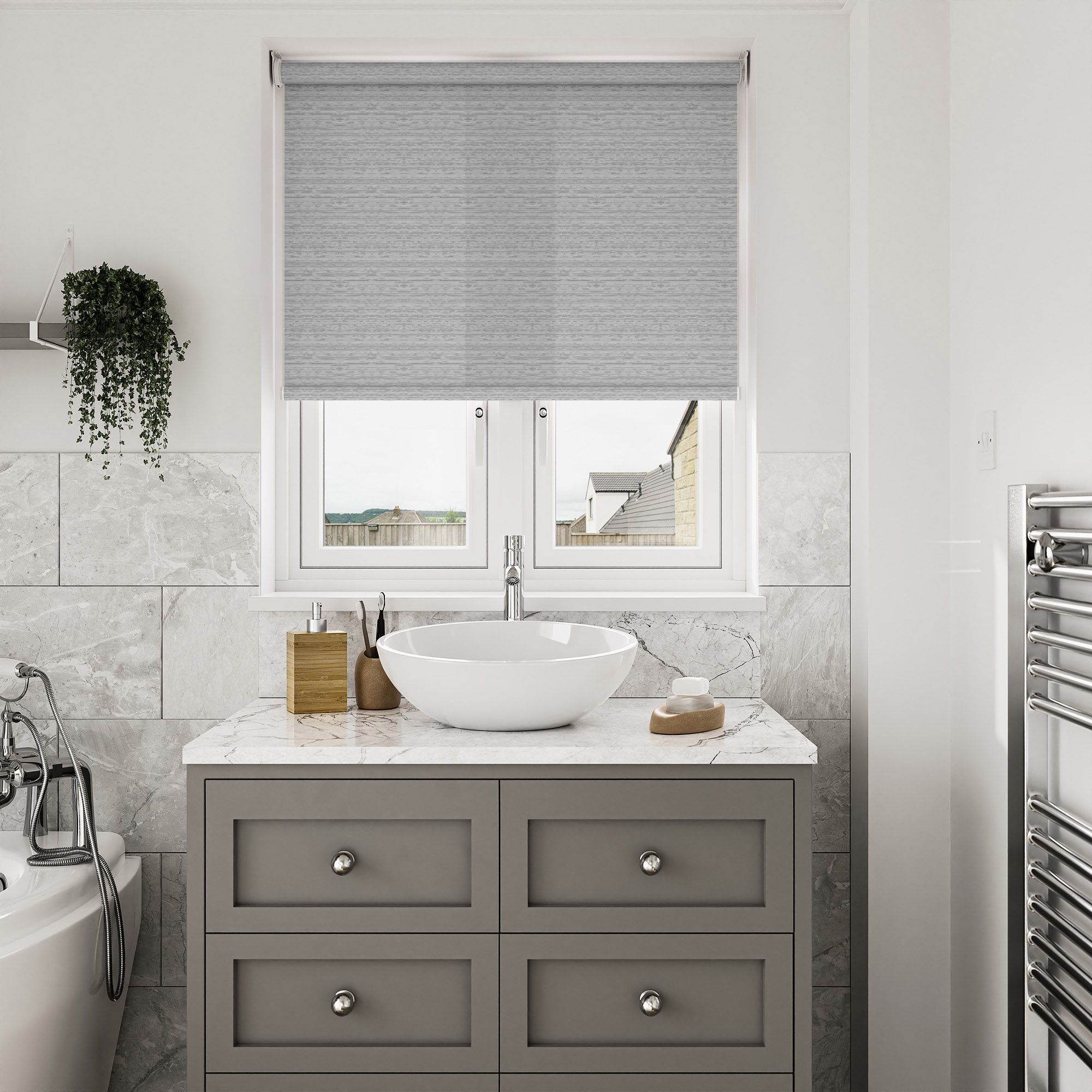 Leighton Harvest Bacco Motorised Roller Blind - Image 7
