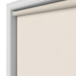 Sparkle Blackout Silk Oyster Motorised Roller Blind